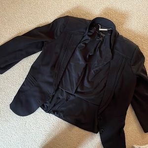 White House Black Market Black Petite Blazer